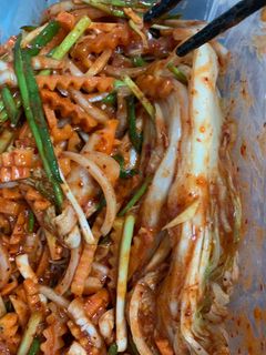 Hình của món Kim chi Hàn quốc.