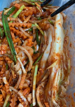 Hình của món Kim chi Hàn quốc.