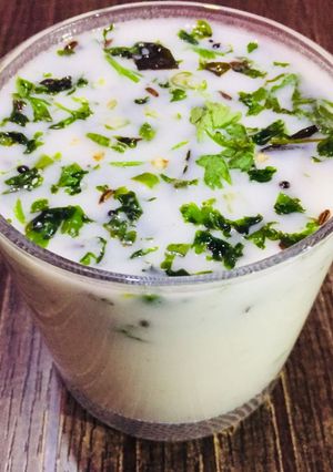 A picture of Summer Special Tadka Chaach.