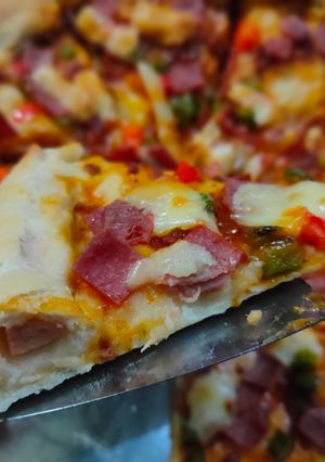 Foto resep Pizza Simple "ala pizzahut" home made