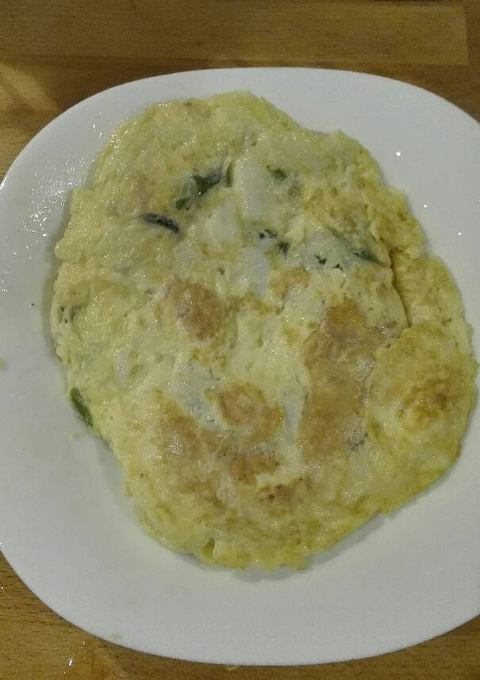 Una foto de Tortilla de bacalao