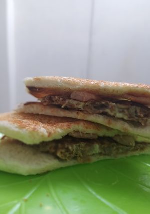 Foto resep Roti bakar dengan wajan