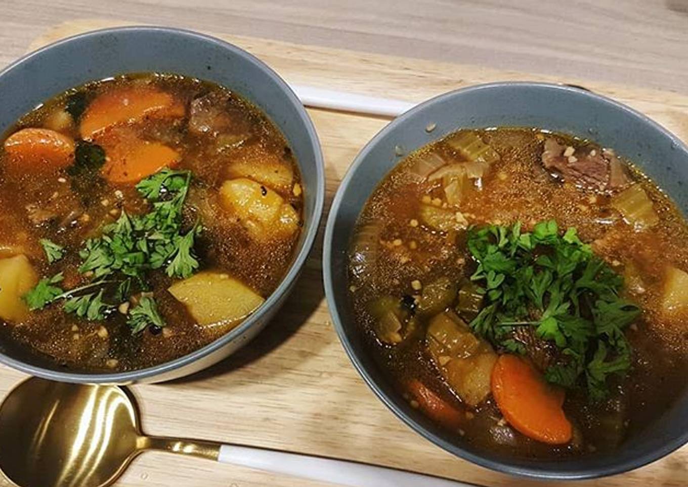 Beef stew with stout
