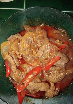 Foto resep Daging Asam Manis