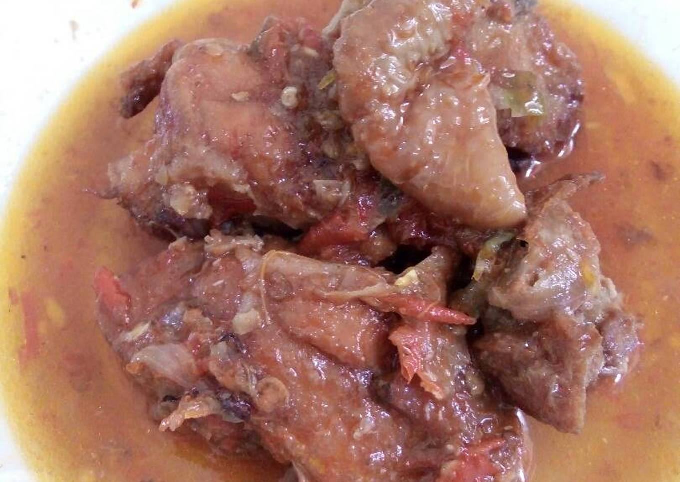 Balado Ayam Pedas