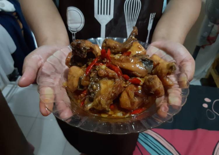 Bumbu mengolah Ayam Saus Tiram yang Enak
