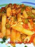 Penne con Asparagi, Pesce Spada e Pomodorini
