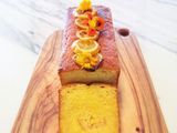Lemon curd pound cake
