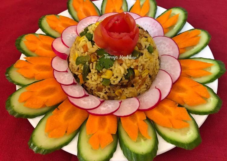 Simple Way to Prepare Ultimate Vegetable pulao