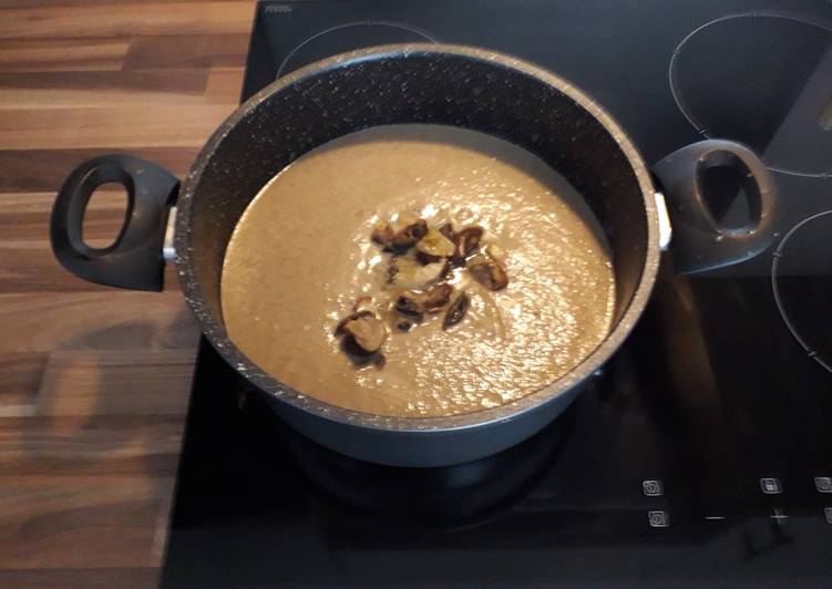 Recipe of Super Quick Homemade Mushroom Soup