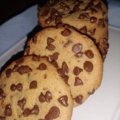 A picture of Chocolate chip cookies.