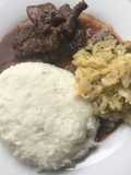 Pap and beef liver