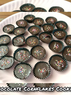 Foto resep Chocolate Cornflakes Cookies
