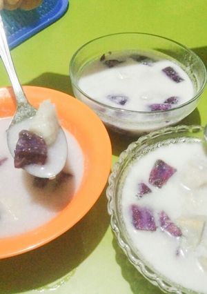 Foto resep Kolak keladi dan ubi ungu