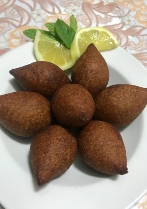 صورة لوصفة الكبة المقلية