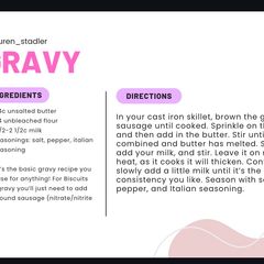 A picture of Gravy.