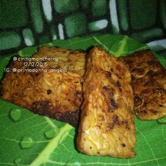 A picture of Tempe with Homemade Rub.