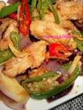 Sauté d'ESPADON au GINGEMBRE
