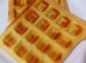 Una foto de Waffles fáciles