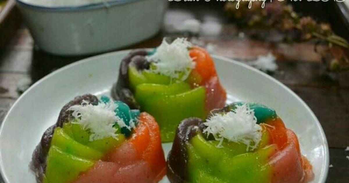 Resep Ongol Ongol Singkong Rainbow Oleh Dian Mavizsof Cookpad