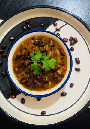 A picture of Rajma: who doesn’t like!!.