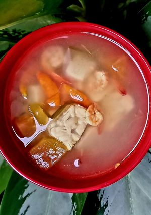 Foto resep Asem Asem Udang Tahu Tempe
