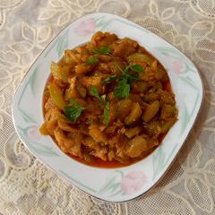 A picture of Tinday ki bhujia.