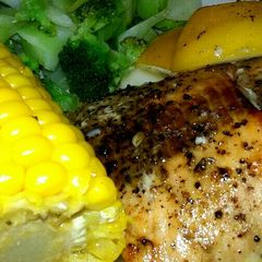 A picture of Simple Lemon Honey Salmon.