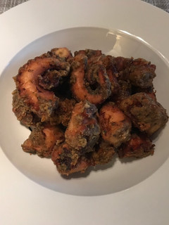Una foto de Fritada de pulpo