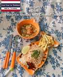 Mee Gati - Bún gạo xào ăn kèm với sốt dừa kiểu Thái