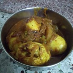 Egg masala A picture of Egg masala.