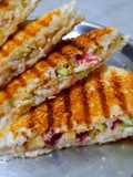 Mixed veg, cheese grilled sandwich