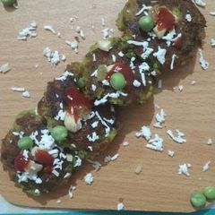 A picture of Hara bhara kabab.