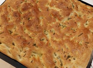 Foto resep Classic focaccia bread