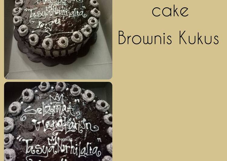 Cara mudah memasak Cake Brownis Kukus Lembut nyoklat bgt😊 Anti Gagal