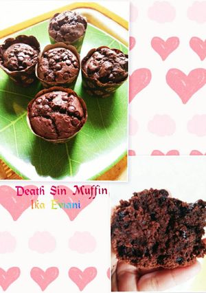 Foto resep Death Sin Muffin No Mixer