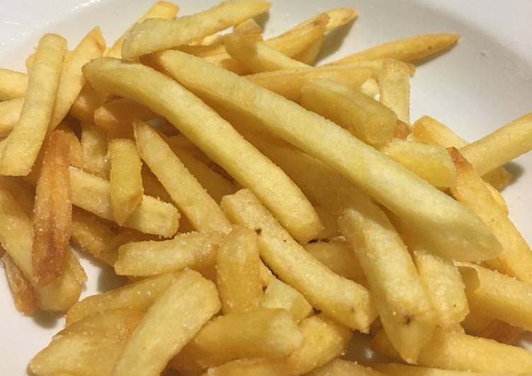 French fries gurih ala KFC