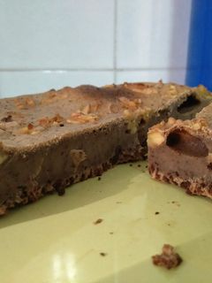 Una foto de Pastel de chocolate y nueces