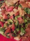 Fattoush with Boiled Bread