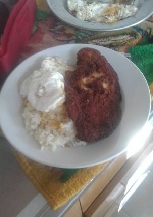 Una foto de Arroz frito