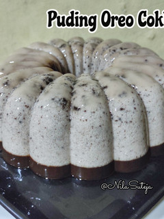 Foto resep Puding Oreo Cokelat