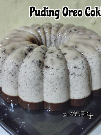 Cara Mudah Menyiapkan Resep Puding Oreo Cokelat yang Uenak Anti Ribet, Uenak Banget