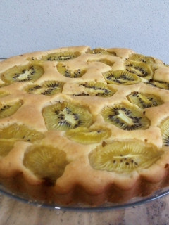 Una foto de Torta de kiwi 🥝