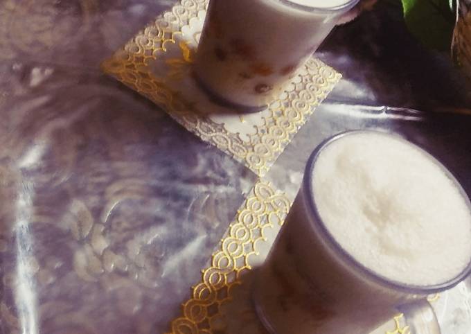 How to Make Homemade Mango Ice cream Milkshake (Nutty Creamy Milkshake)