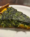 Tarta tricolor de verduras