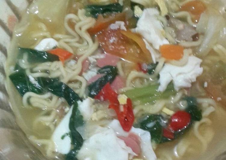 Resep Bakmi kuah, Enak Banget