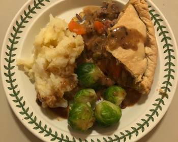 Without Fail Make Recipe Flying Game Bacon Leek Shallot  Mushroom Pie Delicious Simple