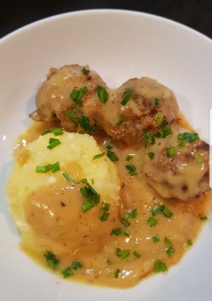 Foto resep Swedish Meatball a la Ikea (simple)
