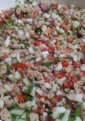 Una foto de Ceviche de Soya