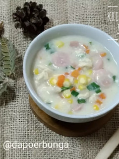 Foto resep Krim Sup Susu